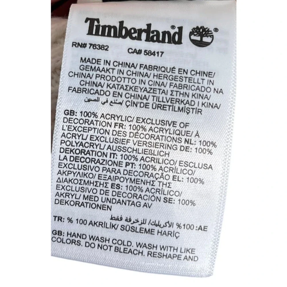 Timberland Women Scarf Buffalo Plaid‎ Multicolor One Size NWT